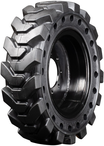 CASE SR160B - 10-16.5 MWE Mounted Standard Duty Solid Rubber Tire