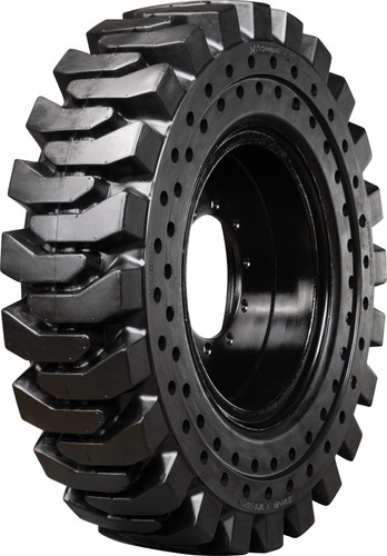 CAT TH-560 - 13.00-24 MWE Mounted Extreme Duty Solid Rubber Tire