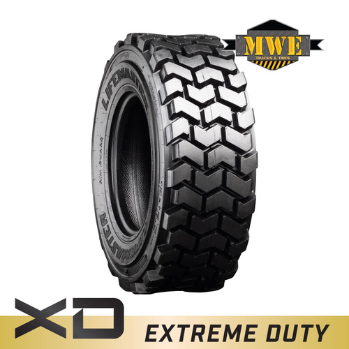 Mustang 2700V - 12x16.5 (12-16.5) MWE 12-Ply Lifemaster Skid Steer Extreme Duty Tire