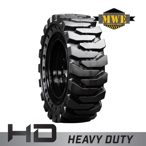 New Holland L190 - 14-17.5 MWE Left Mounted Heavy Duty Solid Rubber Tire
