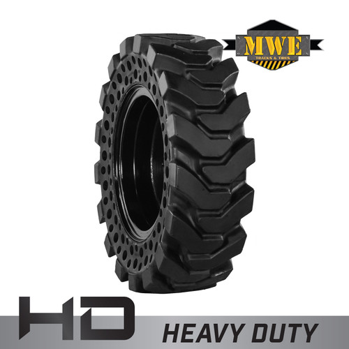 JCB 175 - 10-16.5 MWE Mounted Heavy Duty HD R-4 Solid Rubber Tire