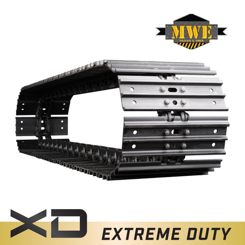 16" Extreme Duty Hybrid Track with Rubber Track Pads (400x72.5Wx1)