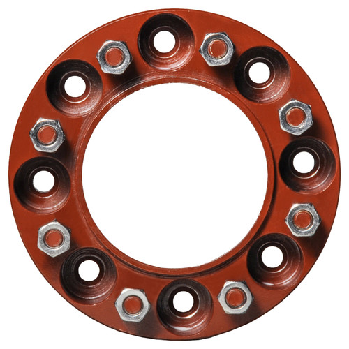 ASV RS-60 8 bolt hole 2" steel spacer.  ASV RS-60 8 bolt hole 2" steel spacer.