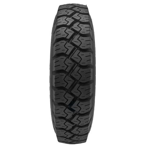 Bobcat S205 - 7.50x16 (7.50-16) OTR 10-Ply Skid Steer Heavy Duty Tire Mounted on Gloss Black Rims