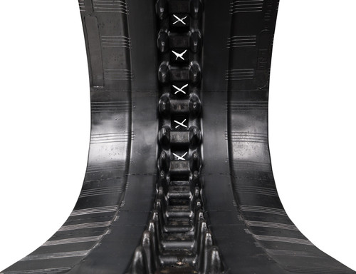 Bobcat T250 - 18" MWE Heavy Duty BD Pattern Rubber Track (450x86Bx55)
