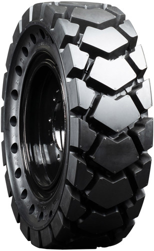 CASE 40XT - 10-16.5 MWE Mounted Extreme Duty Solid Rubber Tire