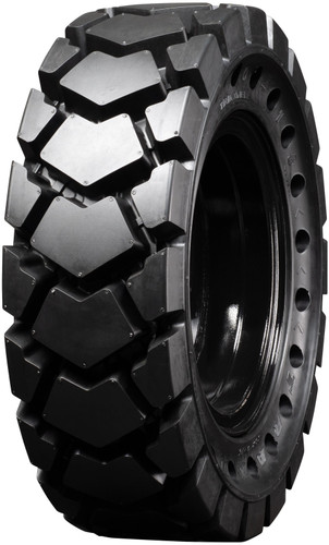 CASE 40XT - 10-16.5 MWE Mounted Extreme Duty Solid Rubber Tire
