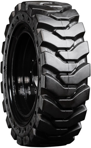 CASE 95XT - 12-16.5 MWE Mounted Heavy Duty Solid Rubber Tire