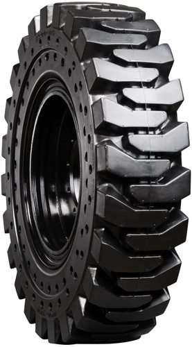 JLG G6-43A - 13.00-24 MWE Mounted Extreme Duty Solid Rubber Tire