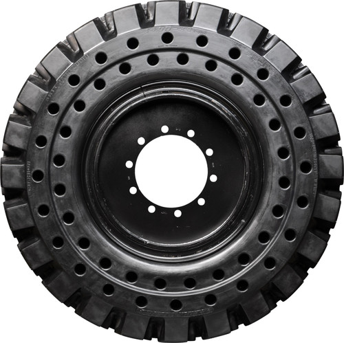 Genie VR1050 Solid Rubber Tire - 14.00-24 MWE Mounted Extreme Duty 
