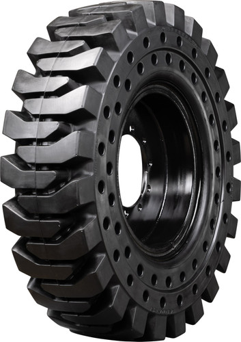 Genie VR1050 Solid Rubber Tire - 14.00-24 MWE Mounted Extreme Duty 