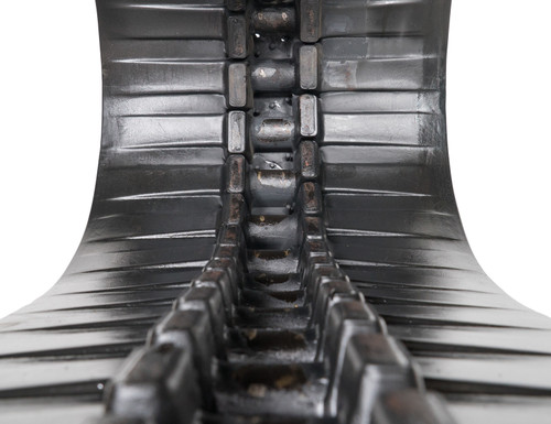 Kubota KH130 - 16" MWE Heavy Duty Block Pattern Rubber Track (400x72.5Wx72)