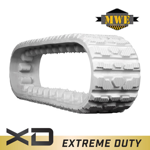 6" MWE Extreme Duty MX Non-Marking Rubber Track (160x87.63x37)