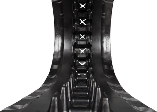 15" MWE Heavy Duty Block Pattern Rubber Track (380x86Bx52)