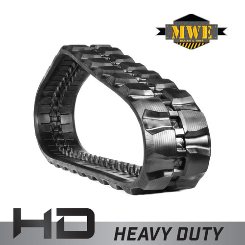 13" MWE Heavy Duty Block Pattern Rubber Track (320x86Tx46)