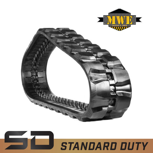 13" MWE Standard Duty Block Pattern Rubber Track (320x86Tx46)