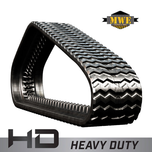 18" MWE Heavy Duty ZB Pattern Rubber Track (450x86Bx63)