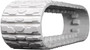 TORO DINGO TX427W - 9.5" MWE Extreme Duty MX Pattern Non-Marking Rubber Track (240x87.63x28)