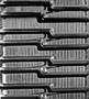 ASV RCV - 18" MWE Heavy Duty Multi-Bar Pattern Rubber Track (457x101.6x51)