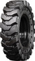 Bobcat S220 Solid Rubber Tire - 12-16.5 MWE Mounted Heavy Duty 