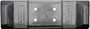 CASE CX145 - HYBRID PAD 171-107-500 with
16mm x 60mm socket bolts, nuts, lockwashers (4 ea.)