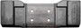 CAT 311C - HYBRID PAD 171-107-500 Wing Lip with
16mm x 60mm socket bolts, nuts, lockwashers (4 ea.)