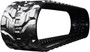 Hitachi EX50U - Bridgestone Extreme Duty MX Pattern Rubber Track