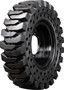 JLG 1043 - 14.00-24 MWE Mounted Extreme Duty Solid Rubber Tire