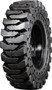 JLG G1043A - 14.00-24 MWE Mounted Extreme Duty Solid Rubber Tire