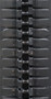 Komatsu PC35MR-3 - MWE Heavy Duty MX Pattern Rubber Track