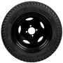Kubota ZD1211-60 - 26X12.00-16 OTR NDX GRASS MASTER ASSY, 5 ON 4.5" Bolt Pattern, -2.25 Offset, Black 