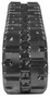 13" MWE Standard Duty C Pattern Rubber Track (320x84Bx46)