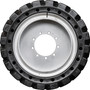 12-16.5 MWE Left Mounted Heavy Duty Solid Rubber Tire