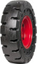 5.70-12 MWE Non-Directional Mounted Extreme Duty Solid Rubber Tire
