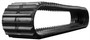 30" MWE Heavy Duty Multi-Bar Pattern Rubber Track (750x150x66)