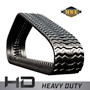 18" MWE Heavy Duty ZB Pattern Rubber Track (450x86Bx58)