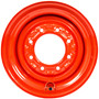 Bobcat S650 - Bobcat Orange 8 Bolt Hole Heavy Duty Rim/Wheel for 12-16.5 Skid Steer Tires