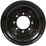 Mustang 2076 - Gloss Black 8 Bolt Hole Rim/Wheel for 12-16.5 Skid Steer Tires