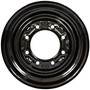 CAT 246C - Gloss Black 8 Bolt Hole Rim/Wheel for 12-16.5 Skid Steer Tires