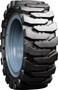 JLG 600S - 15-19.5 MWE Mounted Heavy Duty Solid Rubber Tire