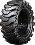 12-16.5 MWE Left Mounted Heavy Duty Solid Rubber Tire