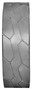 16X5 MWE Standard Duty Solid Rubber Tire