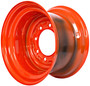 Mustang 2074 - Bobcat Orange 8 Bolt Hole Heavy Duty Rim/Wheel for 12-16.5 Skid Steer Tires