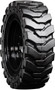 Mustang 2070 - 12-16.5 MWE Mounted Heavy Duty Solid Rubber Tire