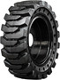 12-16.5 MWE Left Mounted Heavy Duty HD R-4 Solid Rubber Tire