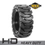 14-17.5 MWE Right Mounted Heavy Duty Solid Rubber Tire