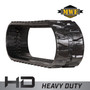 Bobcat 341D - 16" MWE Heavy Duty MX Pattern Rubber Track (400x72.5Wx74)