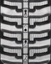 Bobcat MT55 - 10" MWE Heavy Duty DR Pattern Rubber Track (250x72x39) (Wide Fitment)