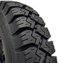 Bobcat S205 - 7.50x16 (7.50-16) OTR 10-Ply Skid Steer Heavy Duty Tire Mounted on Gloss Black Rims