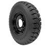 Bobcat 763 - 7.50x16 (7.50-16) OTR 10-Ply Skid Steer Heavy Duty Tire Mounted on Gloss Black Rims